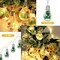 13.78Ft Christmas Snow Globe String Light Battery Powered 10 Led Bulbs Indoor Christmas Lights With Pine Needles